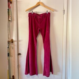 1970s PlushBottoms Pink Flare Chords